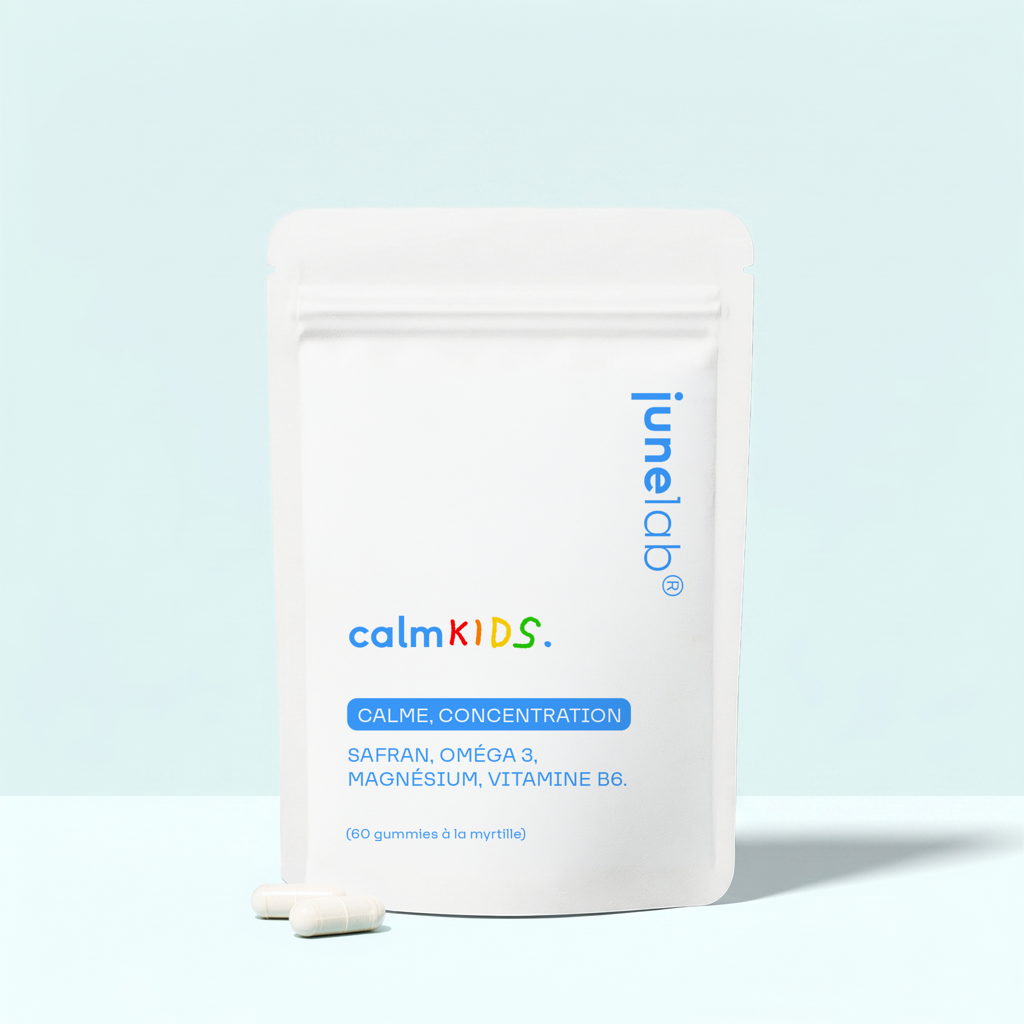 Entspannende Gummibärchen für Kinder mit ADHS – Calm von Junelab® – 90 Gummibärchen